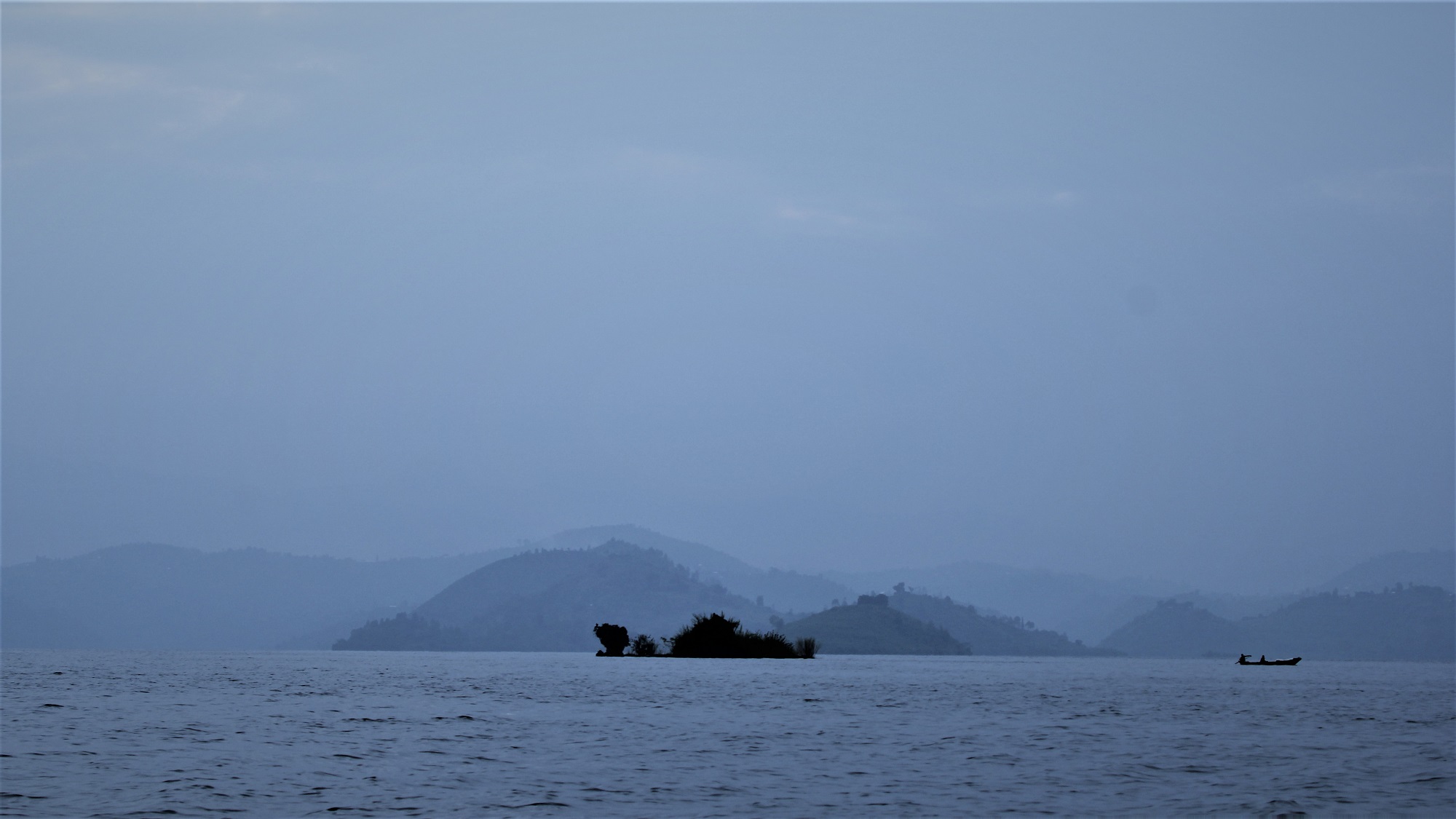 A photo taken when visiting Lake Kivu